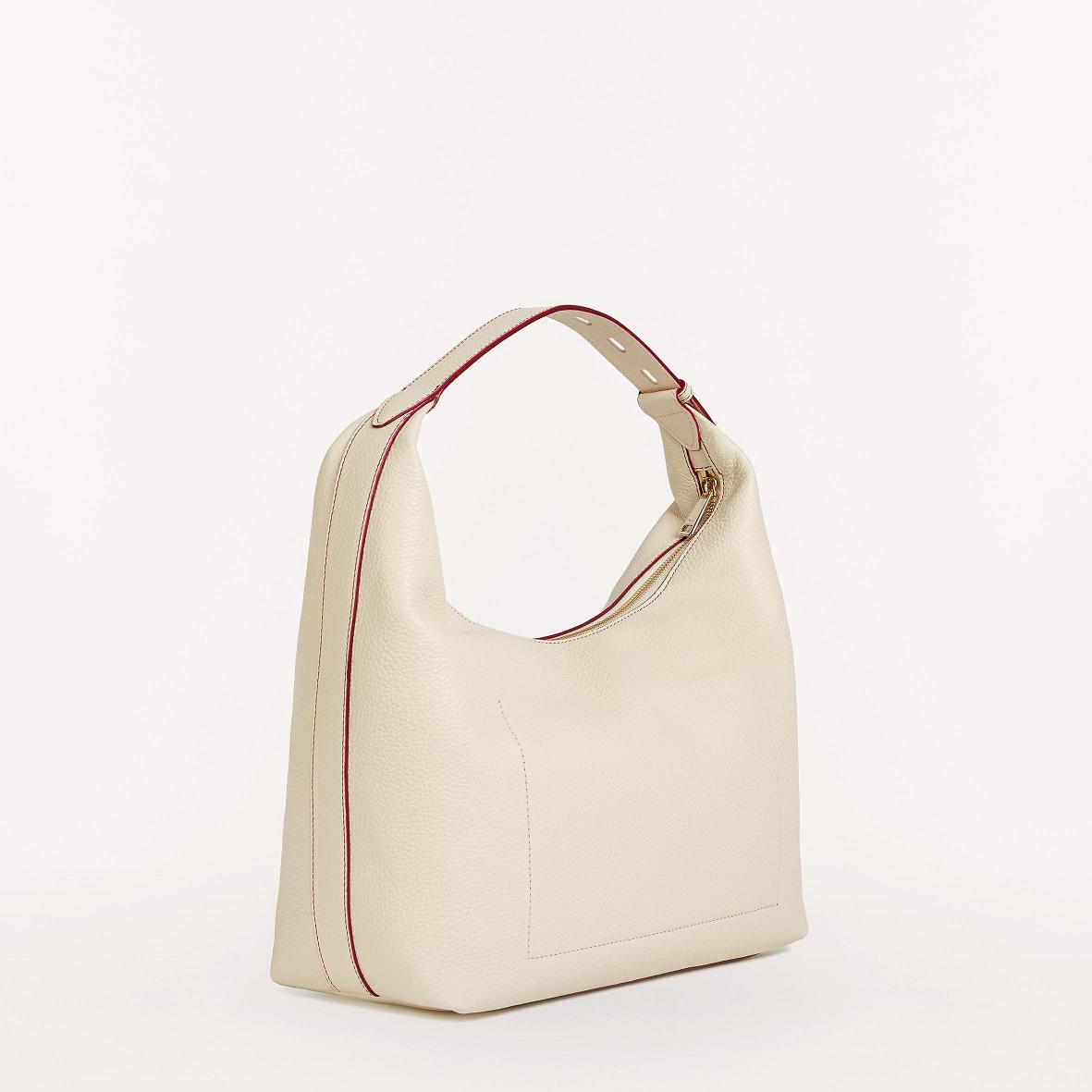 Furla Net Hobo Bags Beige Women South Africa NK9045827